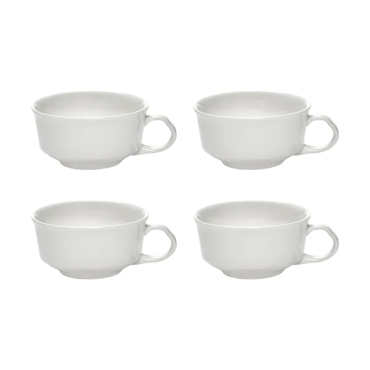 Silhouette filiżanka do espresso 100 ml, zestaw 4 szt. - White - Serax