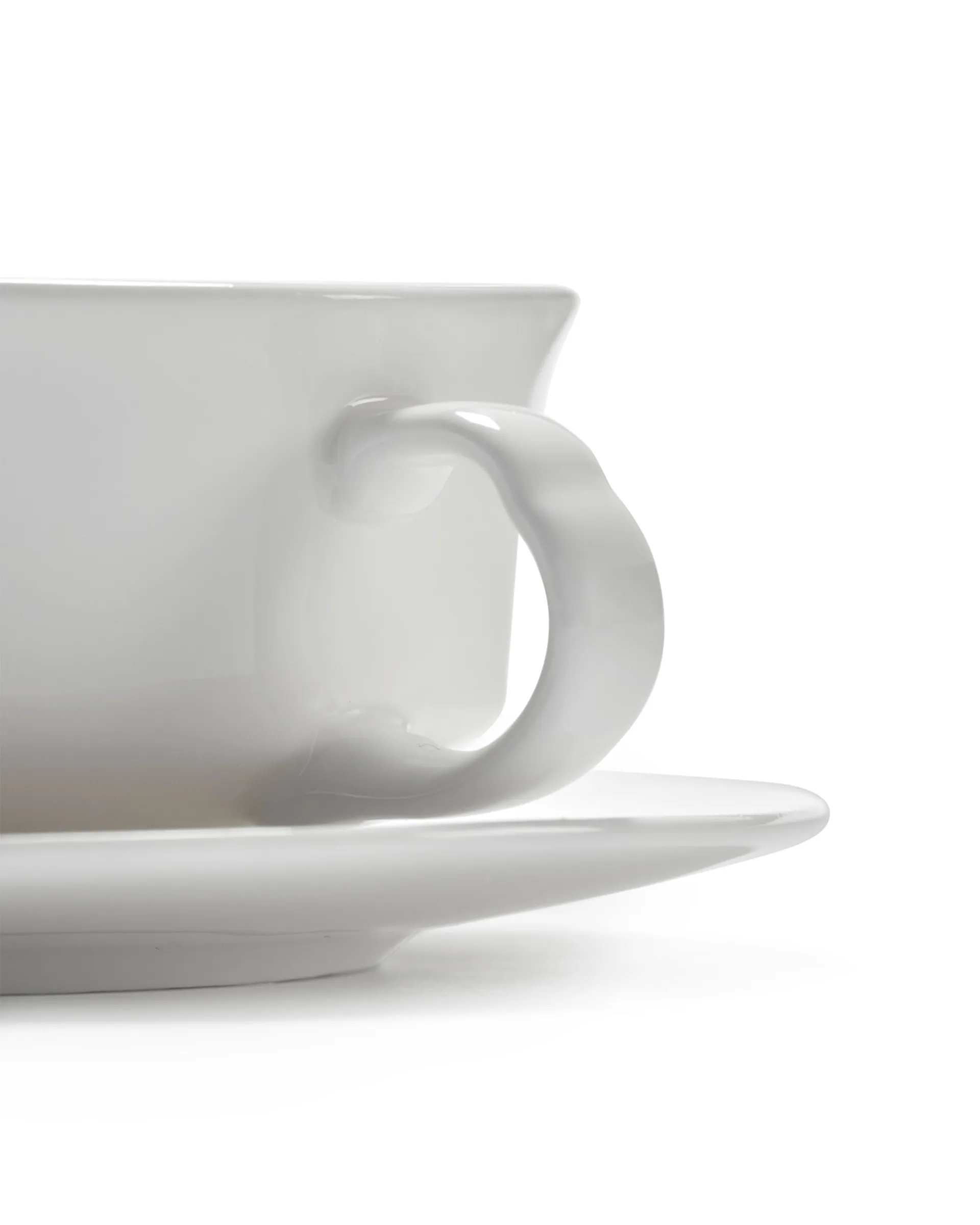Silhouette filiżanka do espresso 100 ml, zestaw 4 szt., White Serax