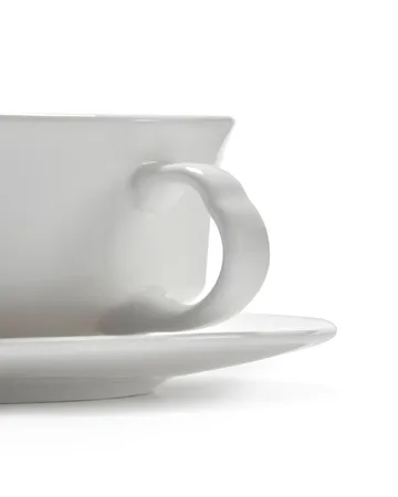 Silhouette filiżanka do espresso 100 ml, zestaw 4 szt. - White - Serax