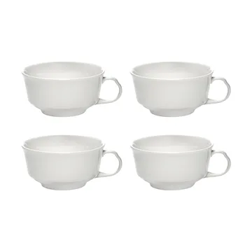 Silhouette filiżanka do kawy 190 ml, 4‑pak - White - Serax