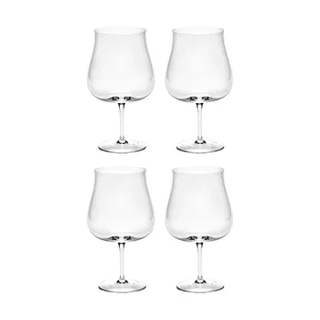 Silhouette kieliszki do wina białego 590 ml, 4‑pak - Clear - Serax