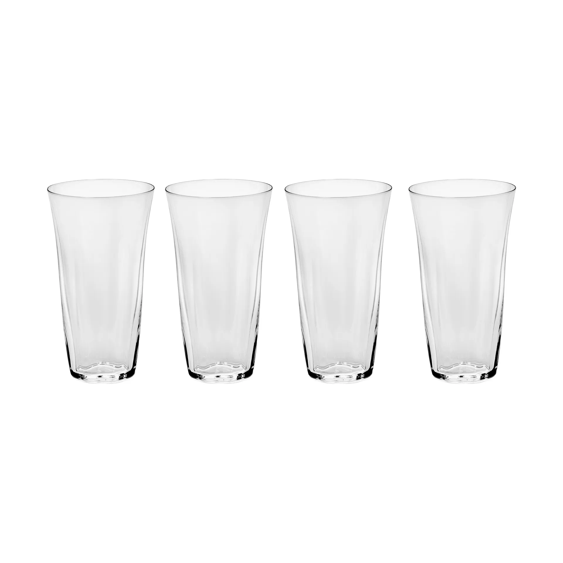 Silhouette longdrink, szklanki 440 ml, 4‑pak, Clear Serax