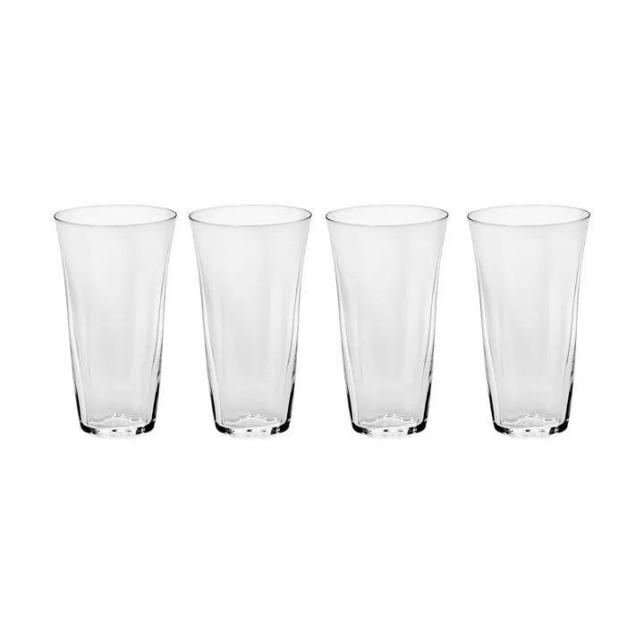 Silhouette longdrink, szklanki 440 ml, 4‑pak - Clear - Serax