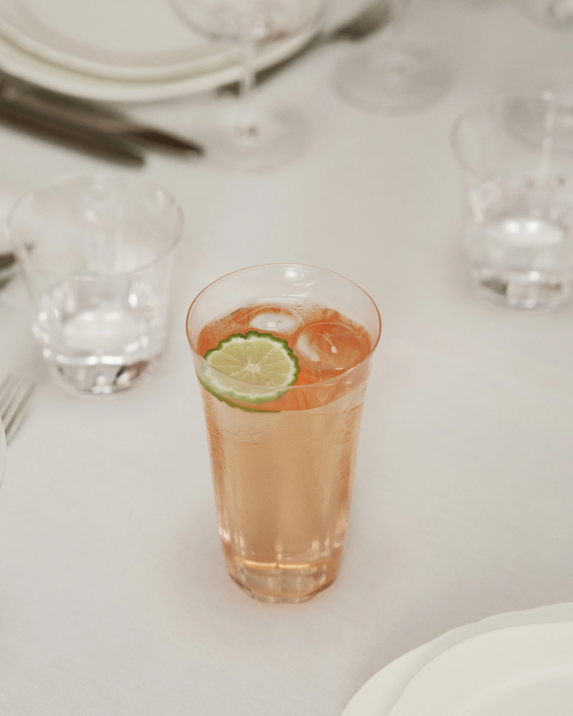 Silhouette longdrink, szklanki 440 ml, 4‑pak, Clear Serax