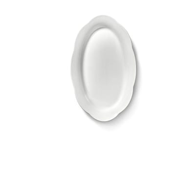 Silhouette owalny talerz głęboki M 15x24,5 cm - White - Serax