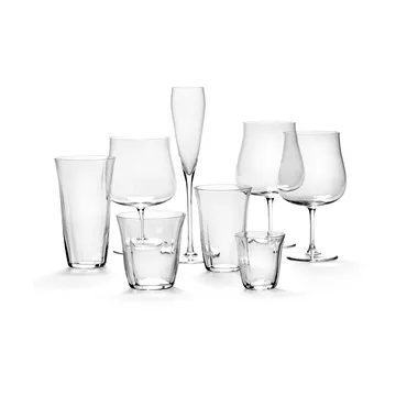 Silhouette podwójna szklanka do espresso 110 ml, 4‑pak - Clear - Serax