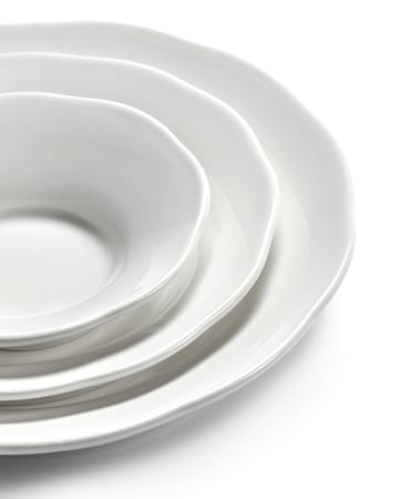 Silhouette talerz boczny S Ø10,5 cm - White - Serax