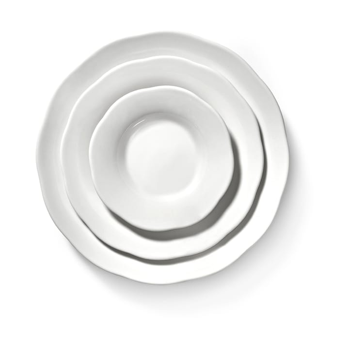 Silhouette talerz boczny S Ø10,5 cm, White Serax