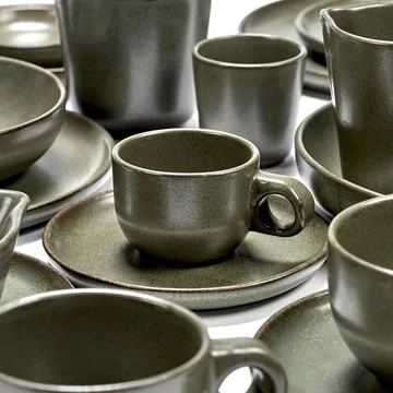 Surface filiżanka do espresso ze spodkiem 100 ml - Camogreen - Serax
