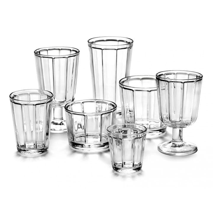 Szklanka do espresso 10 cl 4-pak Przezroczysty Serax