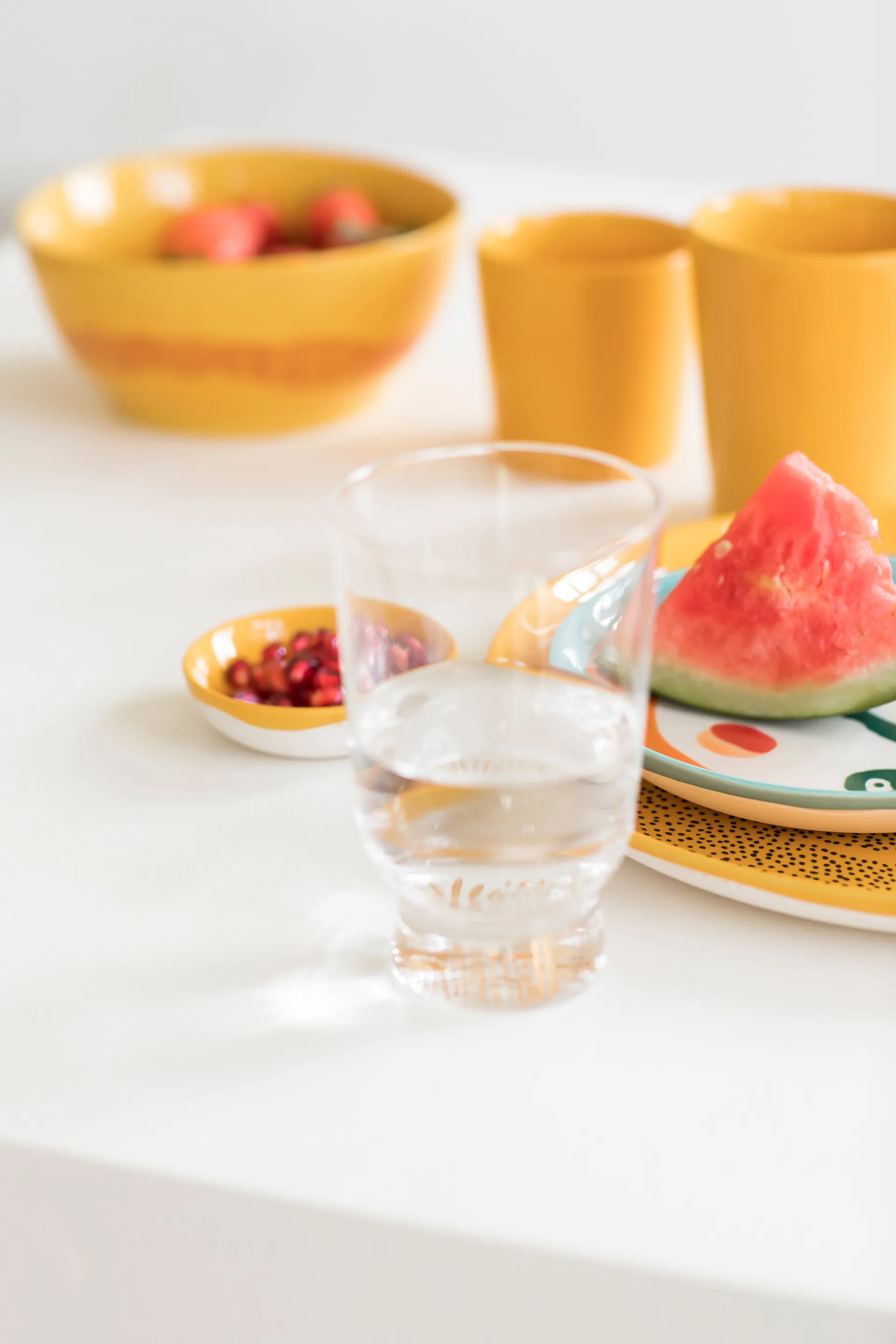 Szklanka Ottolenghi Feast 33 cl 4-pak, Stripes sandblasted Serax