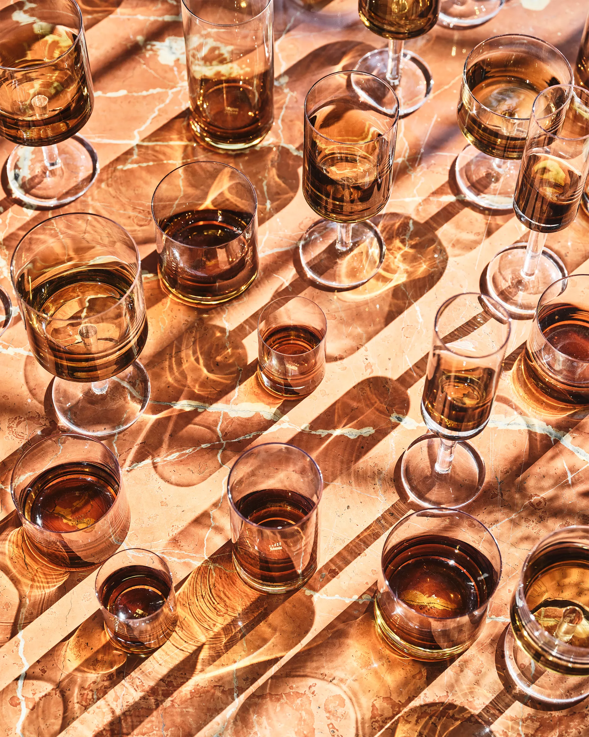 Szklanka wysoka Zuma S 250 ml 4-pak, Amber Serax