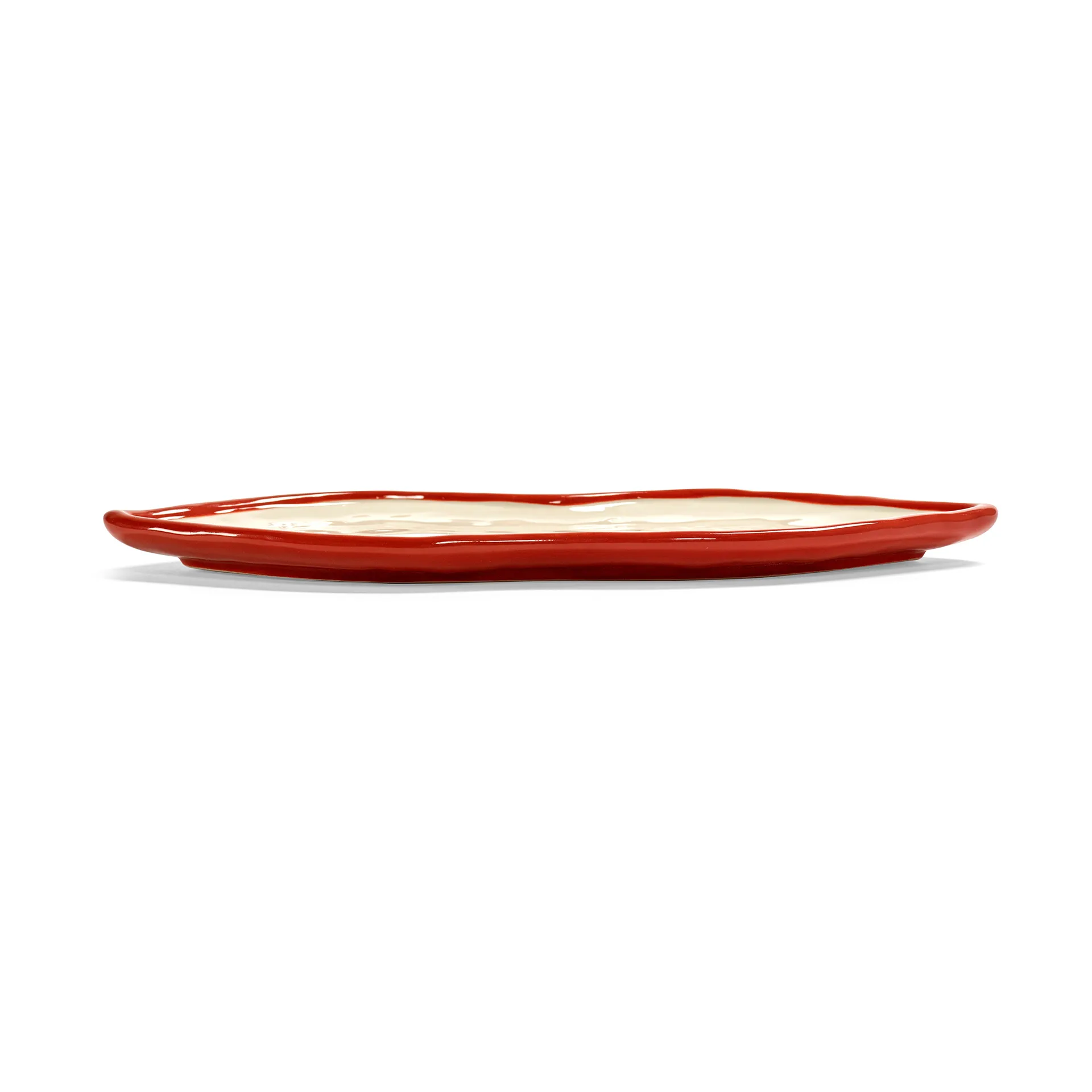 Taca Les Objets Mouleversants L, Red-white Serax