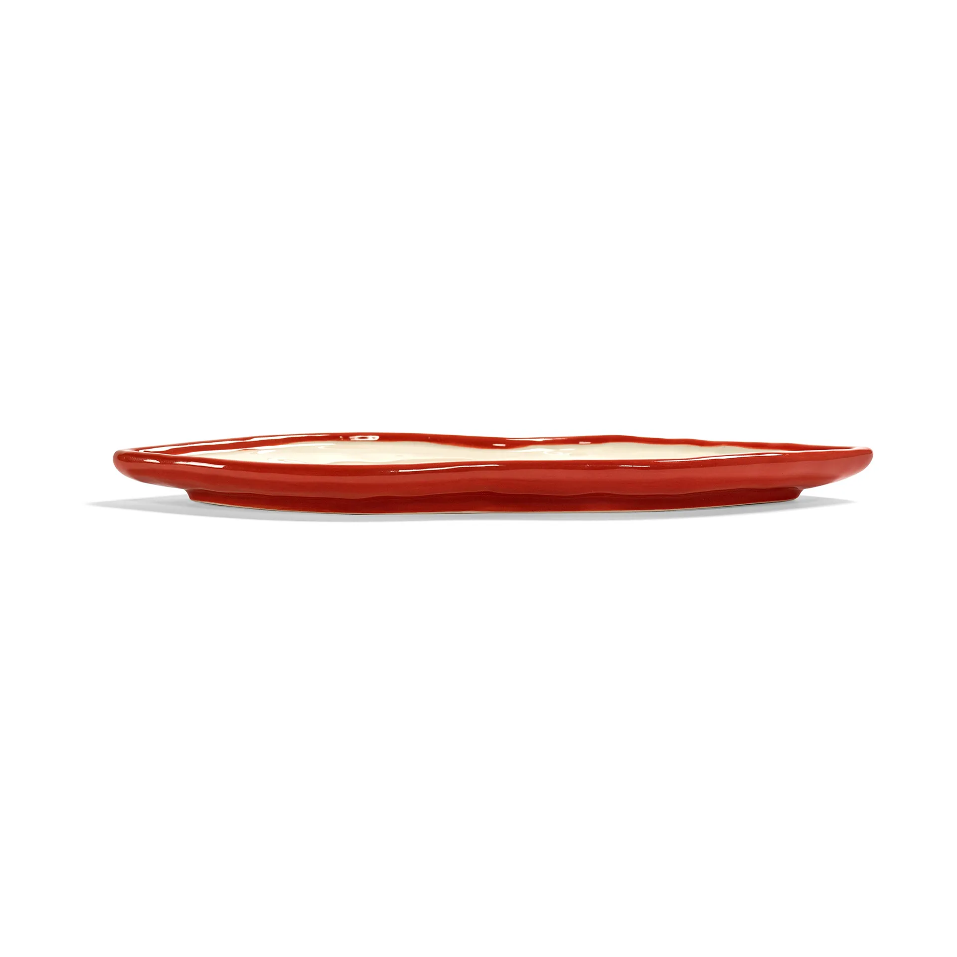 Taca Les Objets Mouleversants M, Red-white Serax