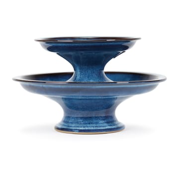 Talerz do ciasta glazurowany Pure S Ø16,5 cm - Dark Blue - Serax