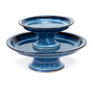 Talerz do ciasta glazurowany Pure S Ø16,5 cm - Dark Blue - Serax