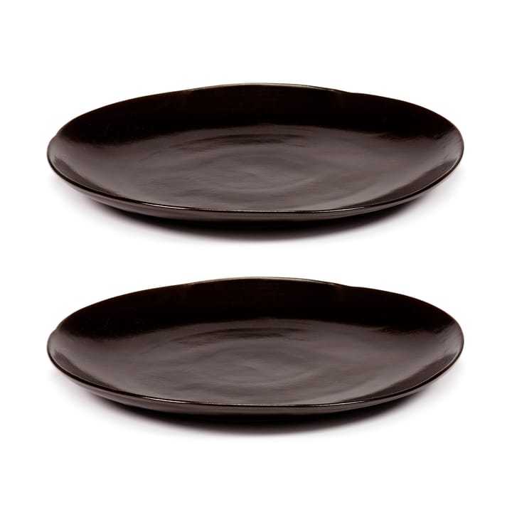 Talerz La Mère XL Ø27 cm 2 sztuki - Dark brown - Serax