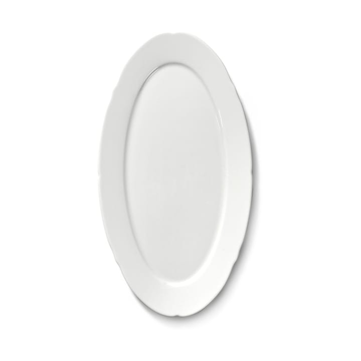 Talerz owalny Silhouette S 10x18,5 cm, White Serax