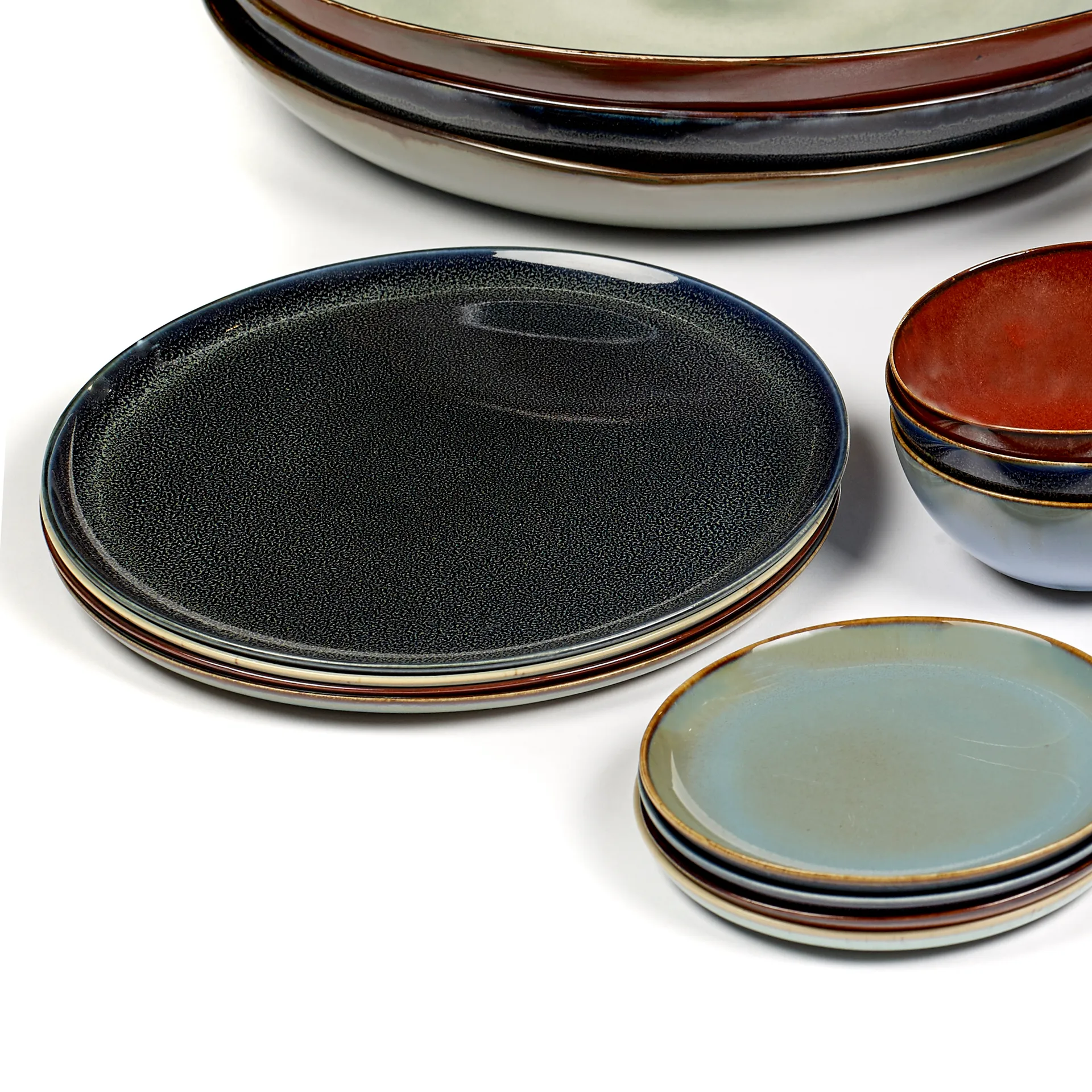 Terres de Rêves talerz 13 cm, Smokey blue Serax