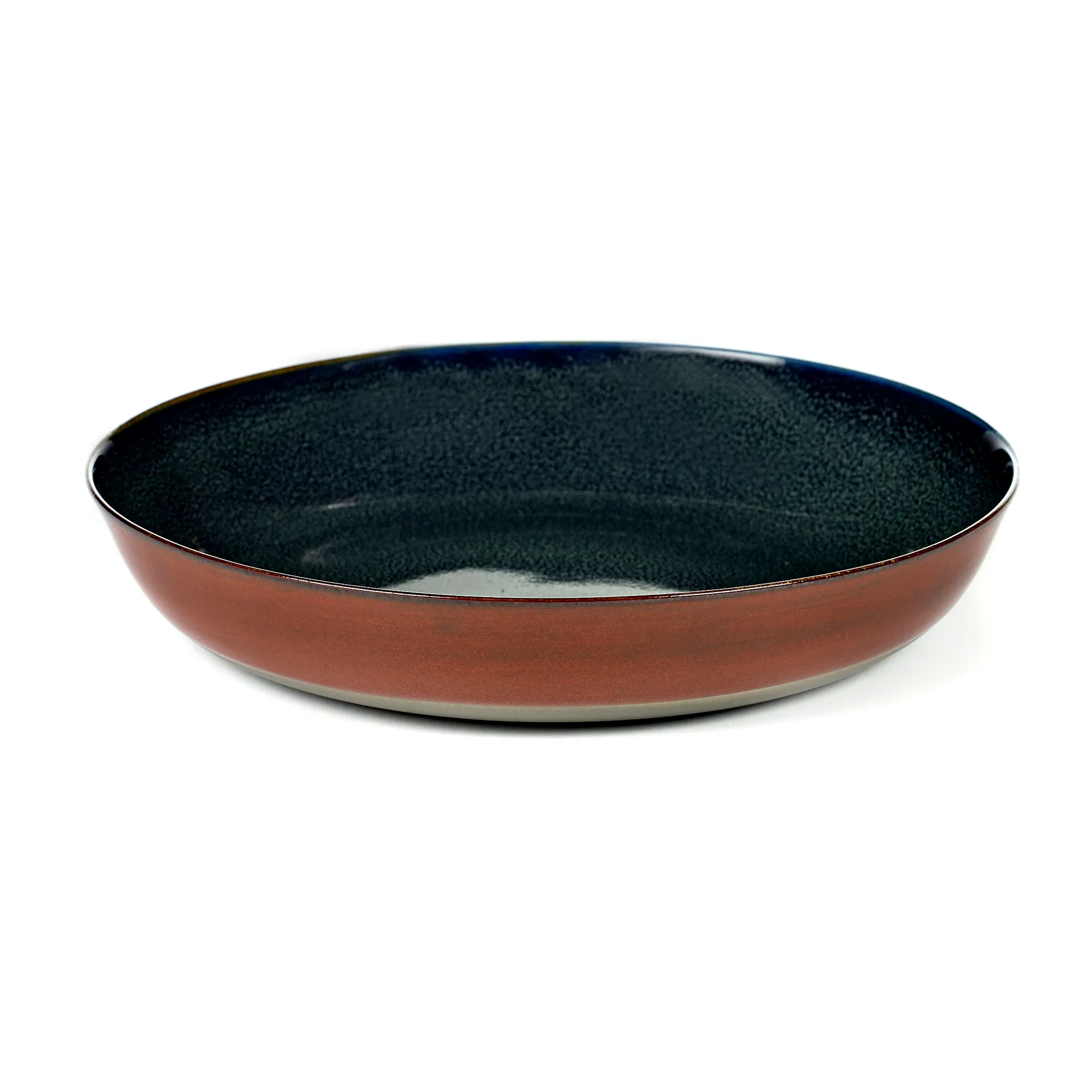 Terres de Rêves talerz 21 cm, Dark blue-rust Serax