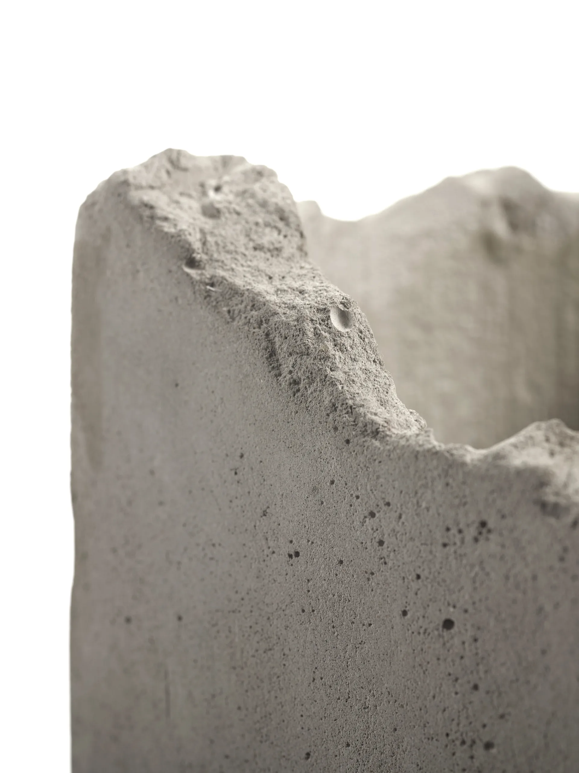 Wazon Broquaine L 38 cm, Grey Serax