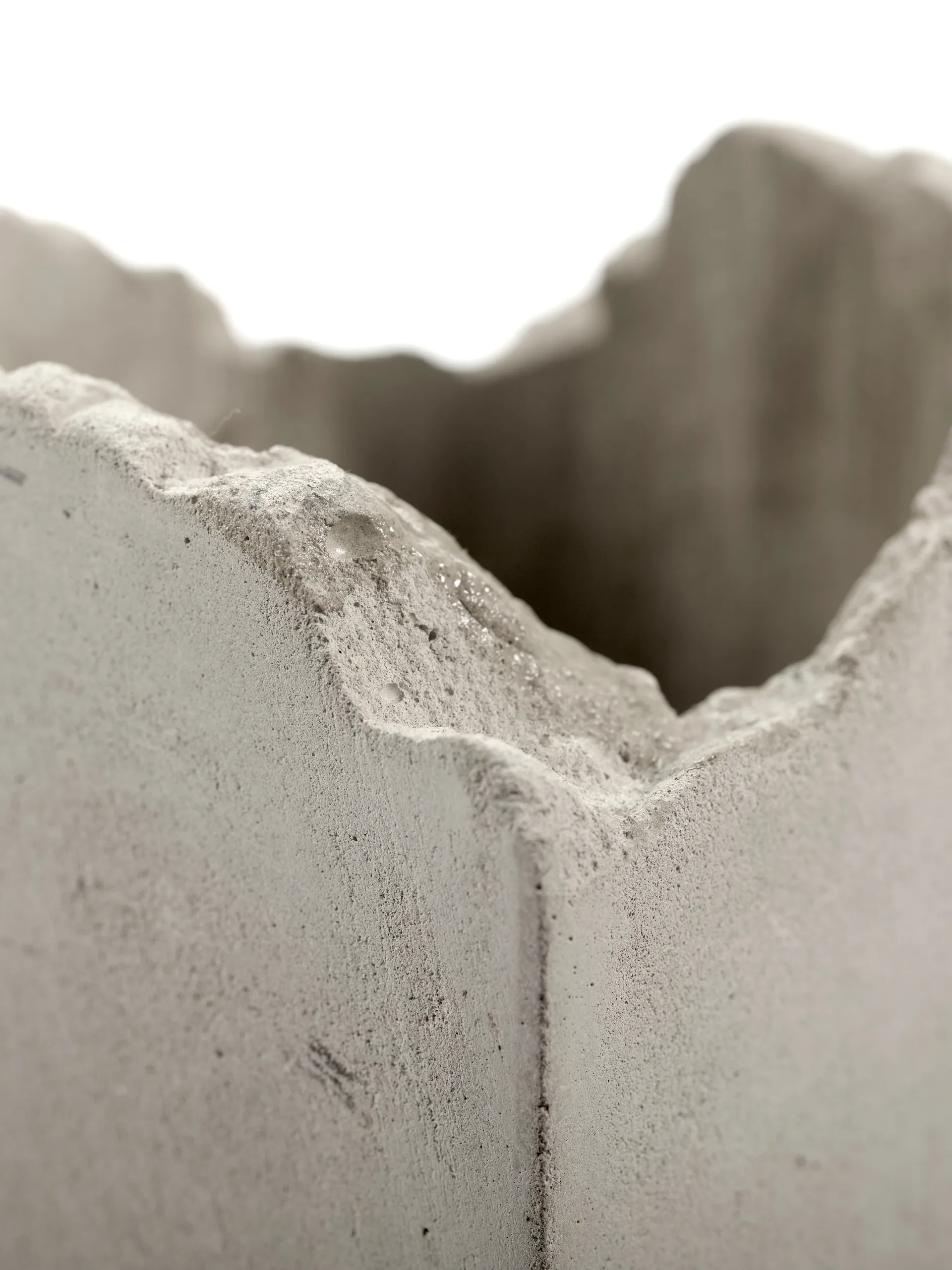 Wazon Broquaine S 28 cm, Grey Serax