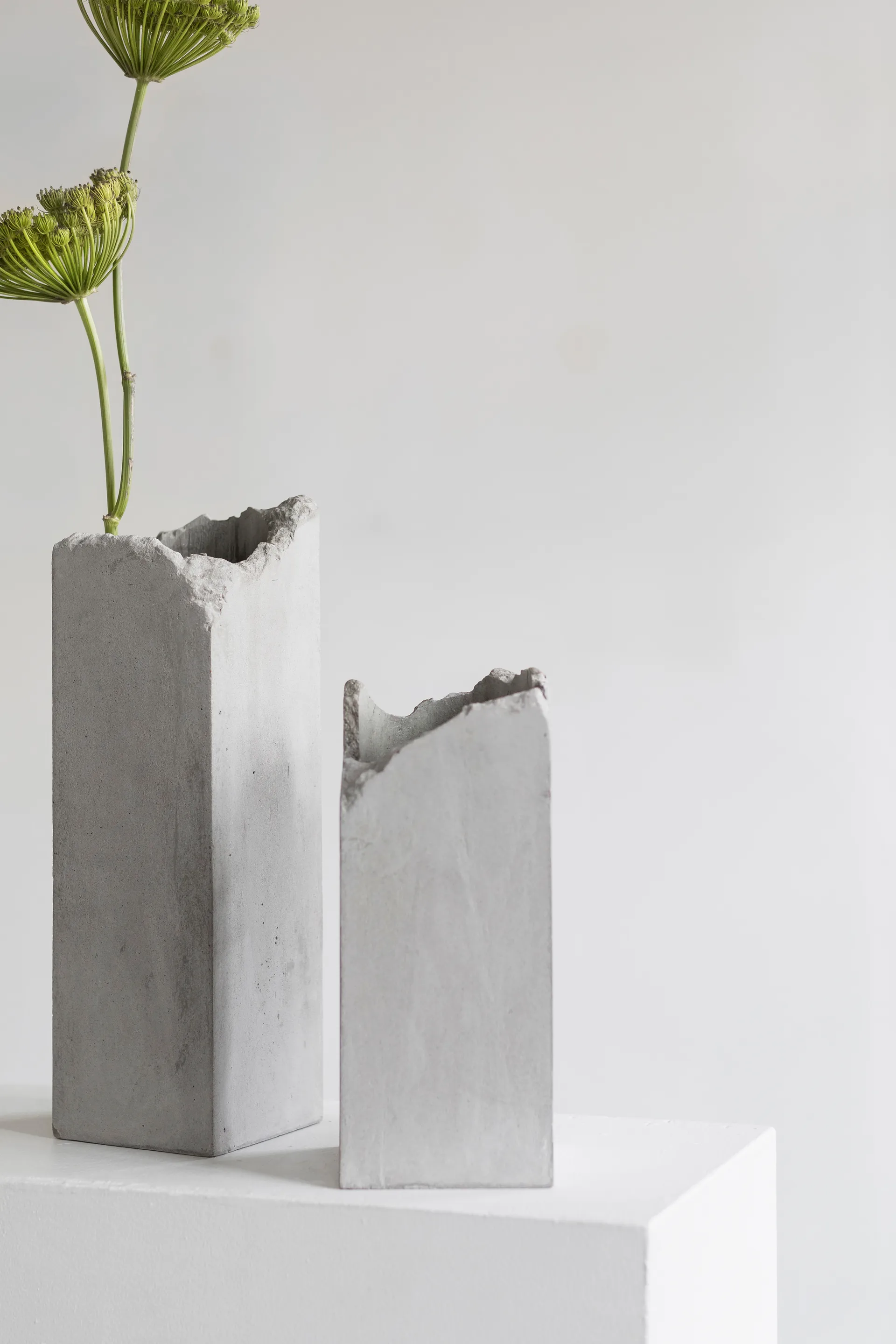 Wazon Broquaine S 28 cm, Grey Serax