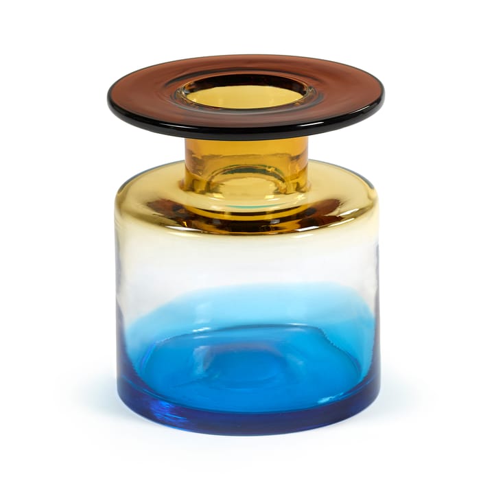 Wind & Fire wazon 22 cm - Blue-amber - Serax