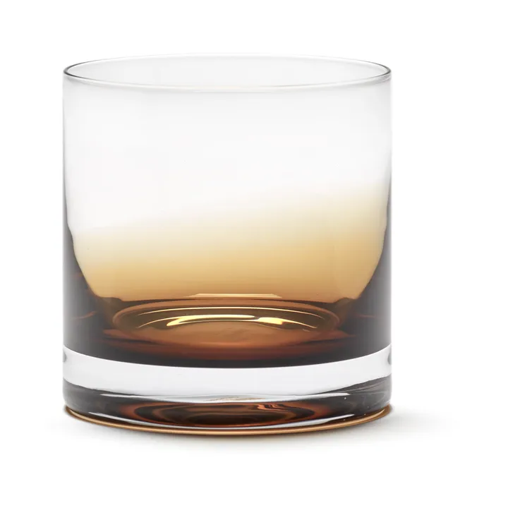 Zuma szklanki do whisky 200 ml, 4‑pak - Amber - Serax