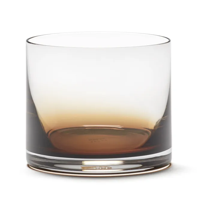 Zuma szklanki do whisky S 250 ml, 4‑pak - Amber - Serax