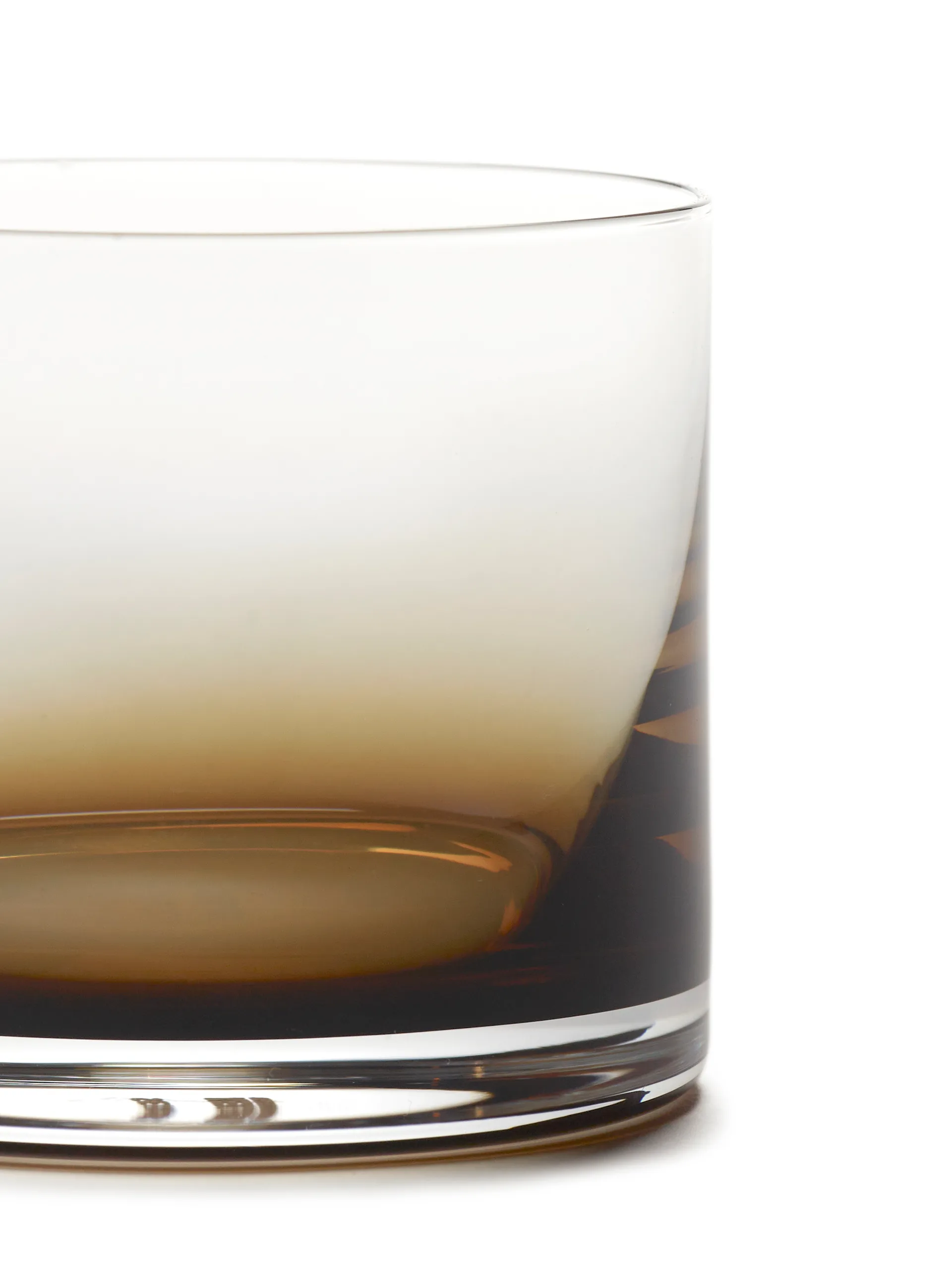 Zuma szklanki do whisky S 250 ml, 4‑pak, Amber Serax