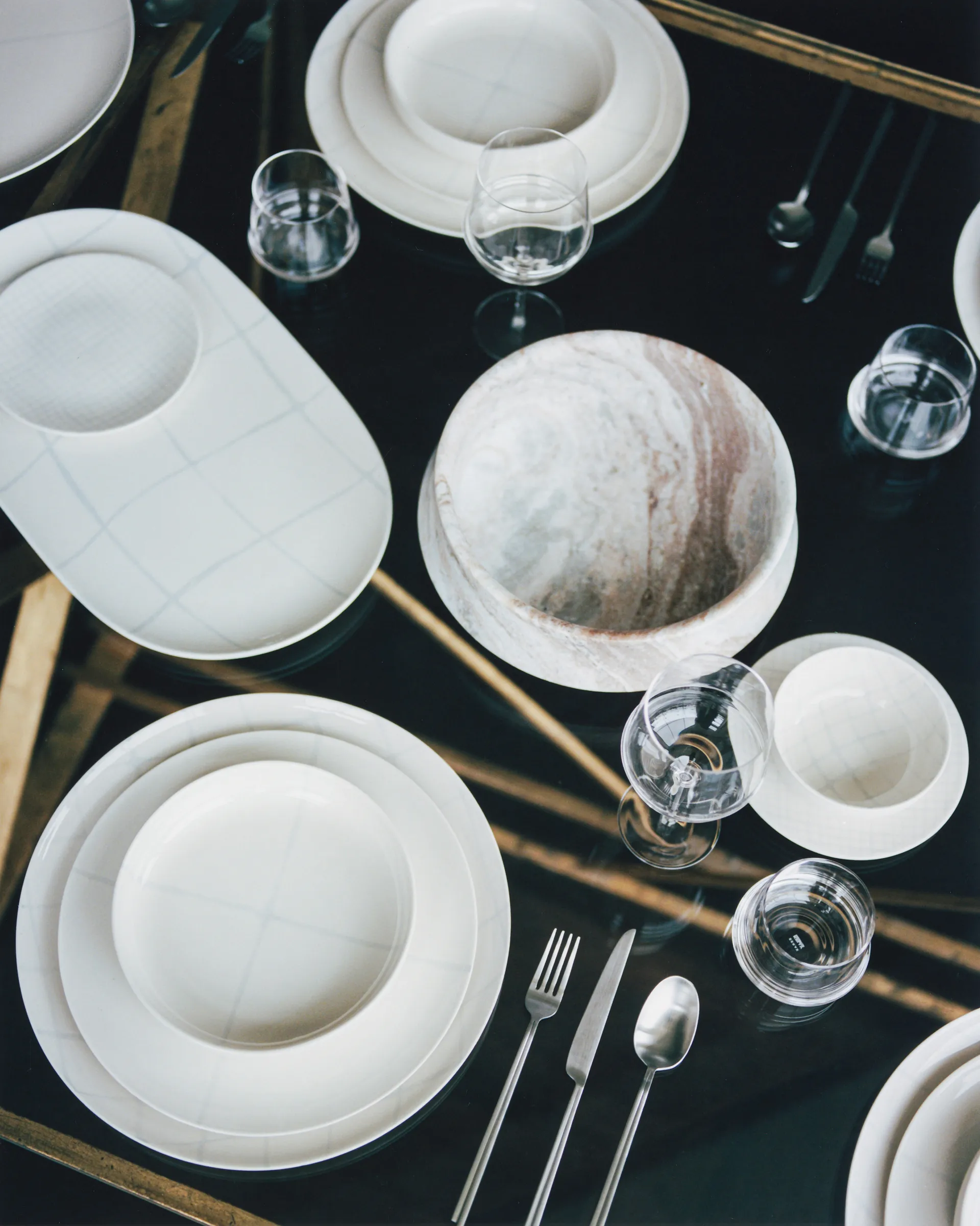 Zuma taca do serwowania 27x46 cm, Salt Serax