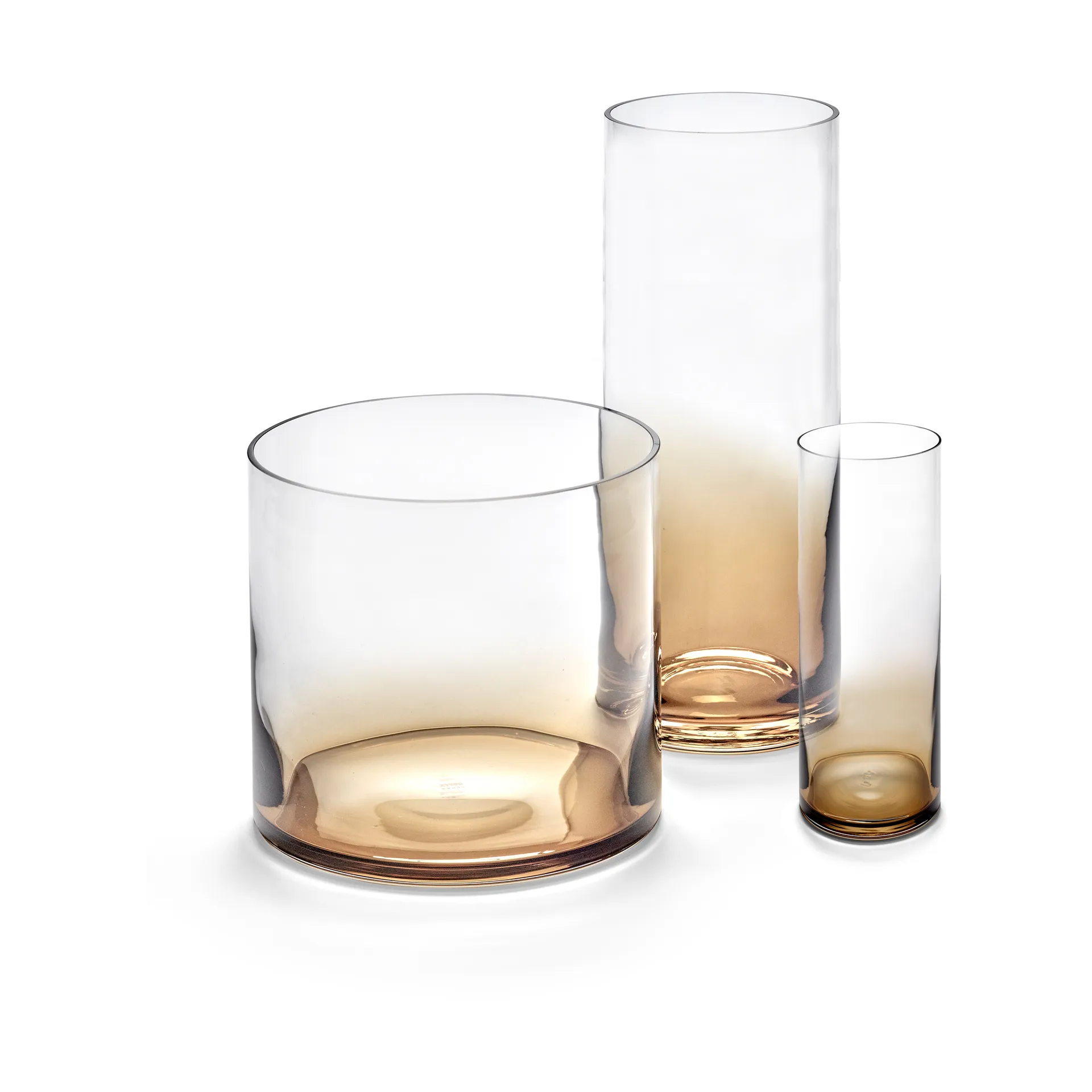 Zuma wazon S Ø5,3x16 cm, Amber Serax