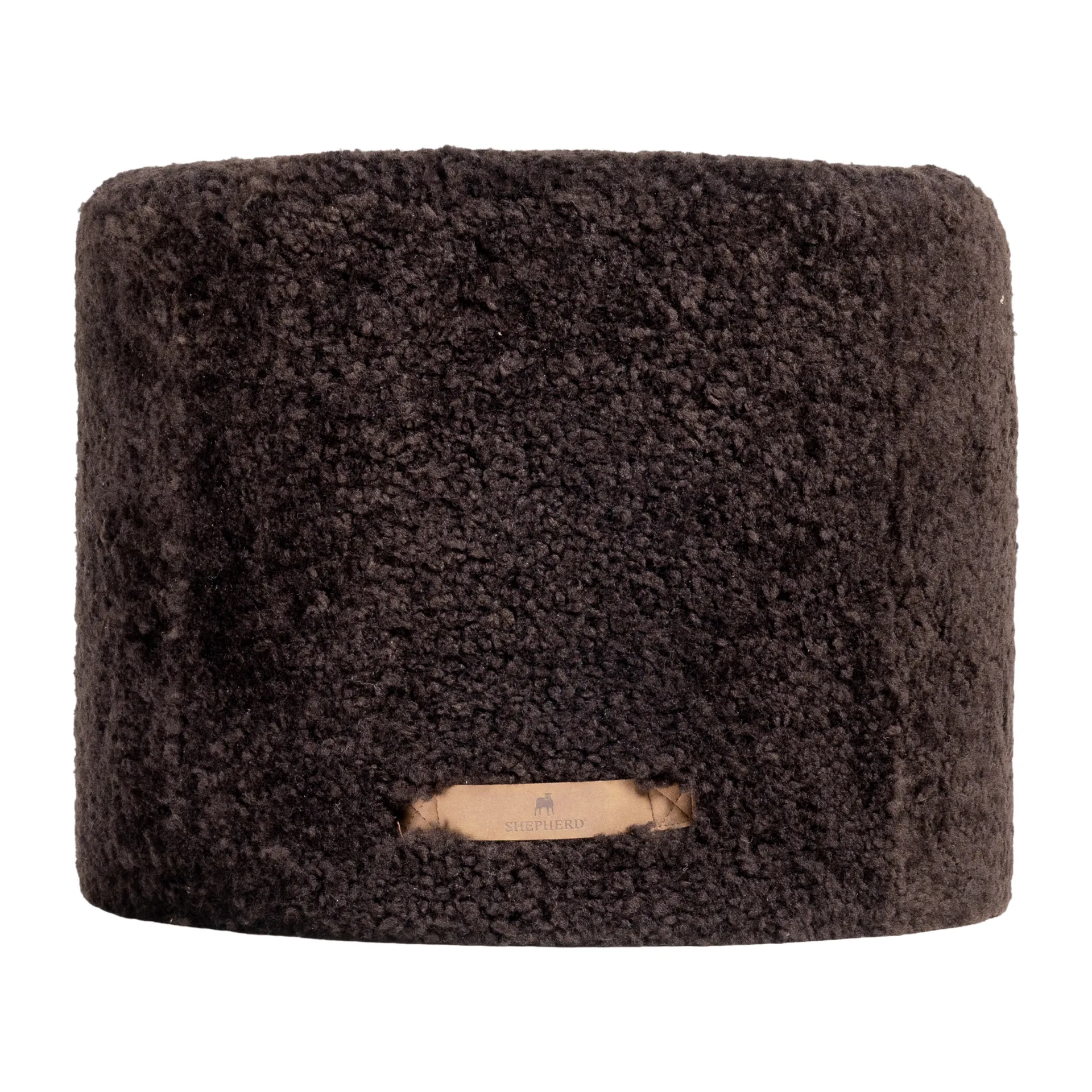 Pufa Shepherd Frida 50x40 cm, ciemny brąz Shepherd of Sweden