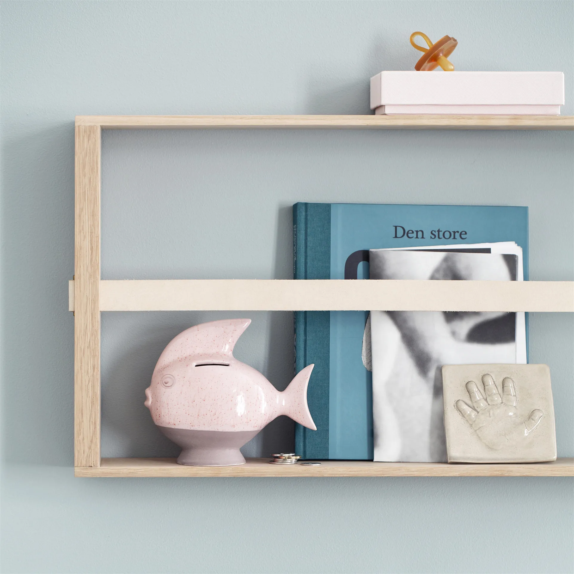 Stojak na gazety Norr, dąb Skagerak