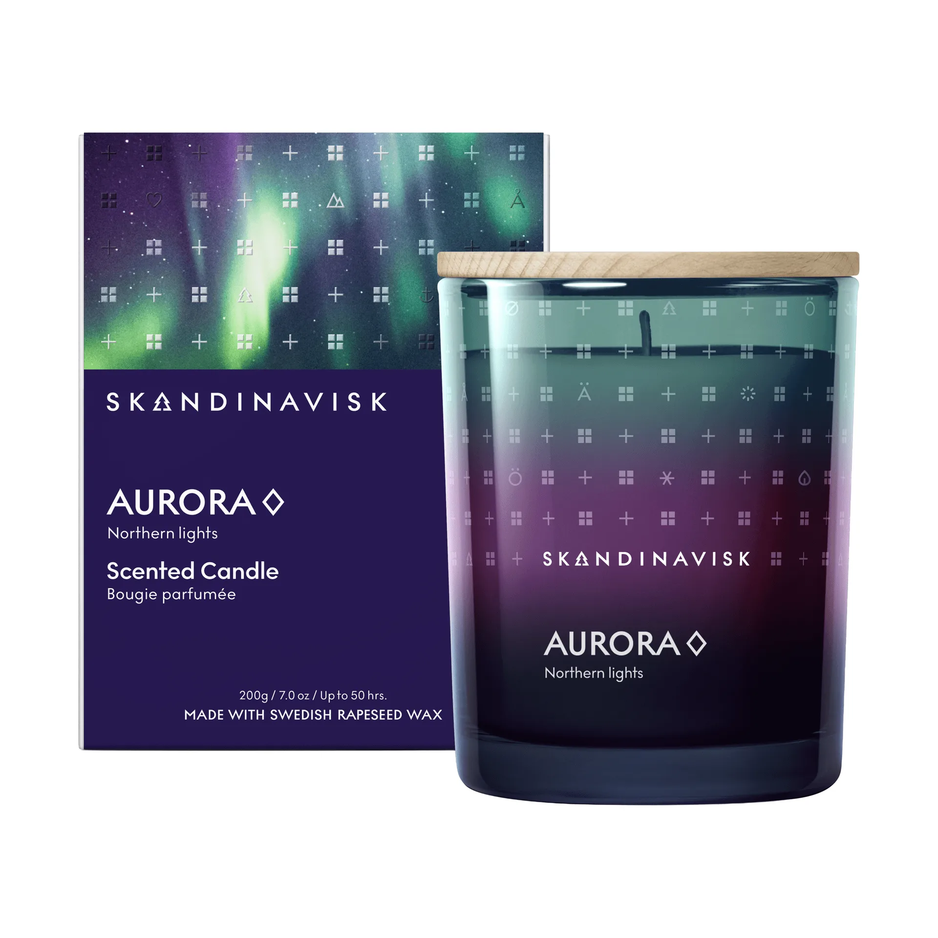 Aurora świeca zapachowa, 200 g Skandinavisk