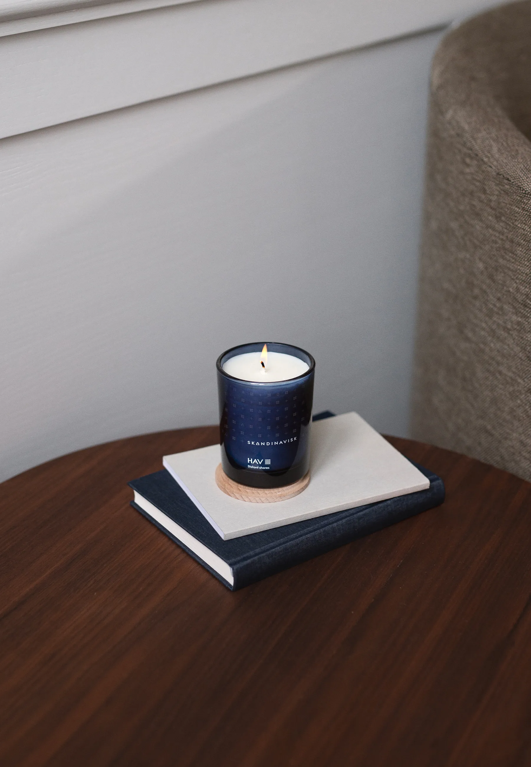 Świeca zapachowa Hav z pokrywą, 200 g Skandinavisk