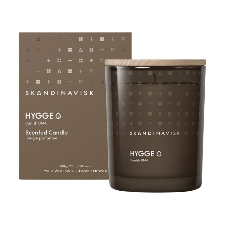 Świeca zapachowa Hygge z pokrywą, 200 g Skandinavisk