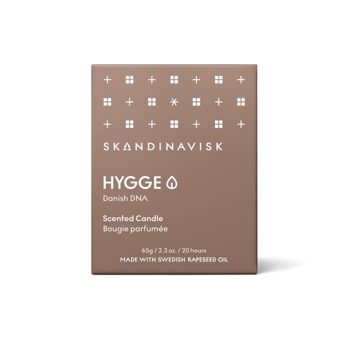 Świeca zapachowa Hygge z pokrywą, 65 g Skandinavisk