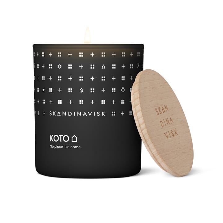 Świeca zapachowa Koto z pokrywą, 200 g Skandinavisk