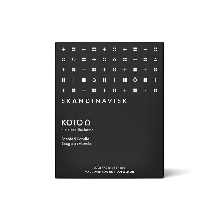Świeca zapachowa Koto z pokrywą, 200 g Skandinavisk
