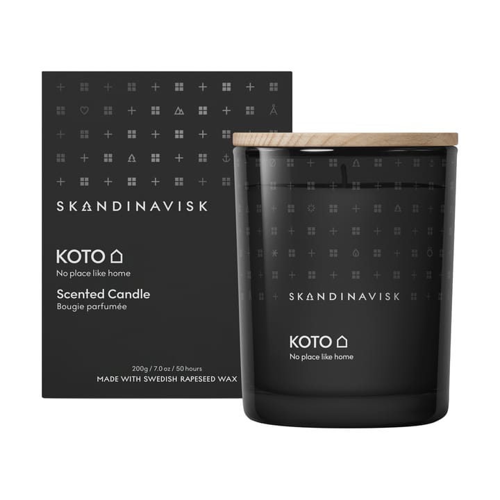 Świeca zapachowa Koto z pokrywą, 200 g Skandinavisk