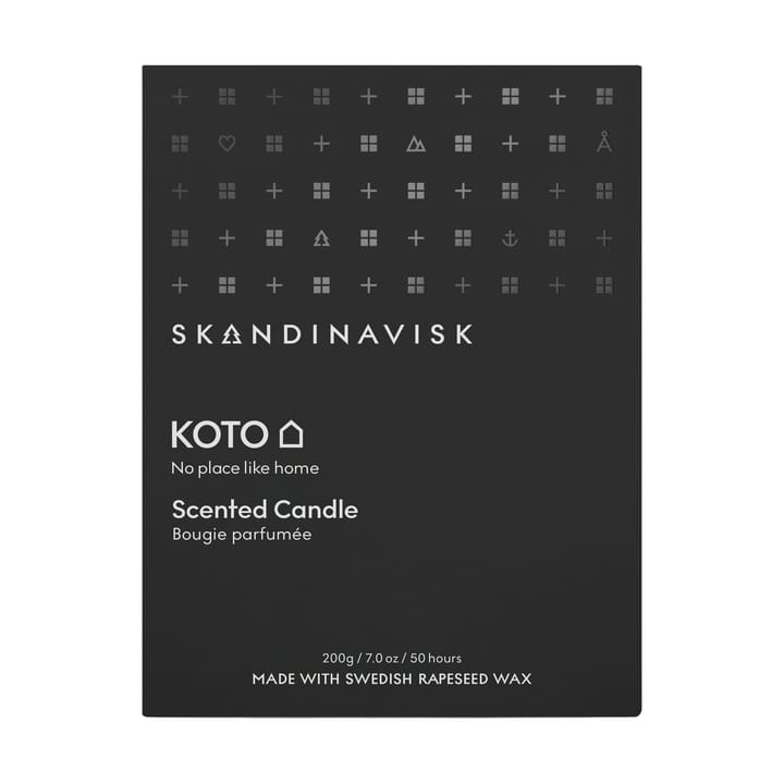 Świeca zapachowa Koto z pokrywą, 200 g Skandinavisk
