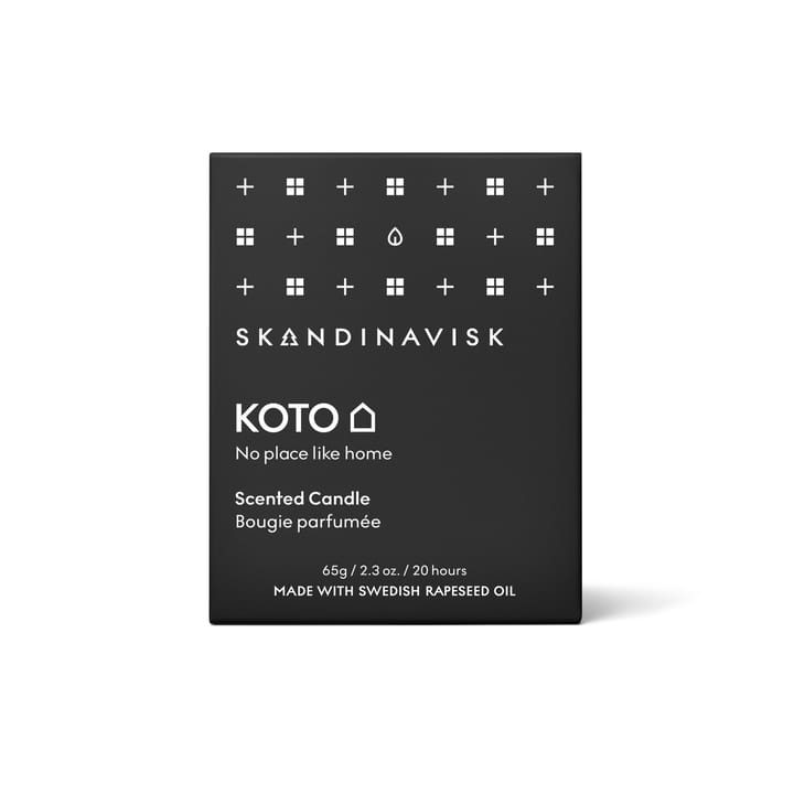 Świeca zapachowa Koto z pokrywą, 65 g Skandinavisk