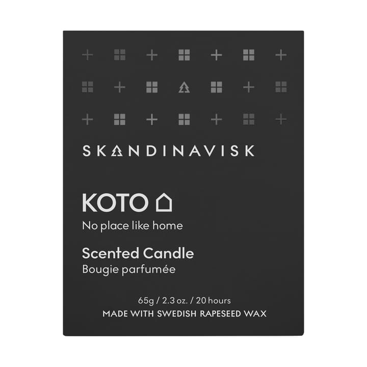 Świeca zapachowa Koto z pokrywą, 65 g Skandinavisk