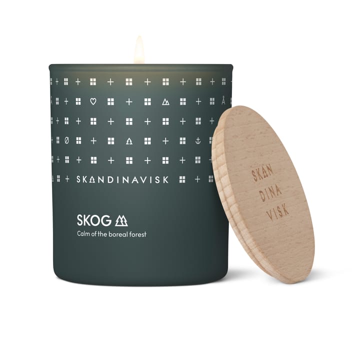 Świeca zapachowa Skog z pokrywą, 200 g Skandinavisk