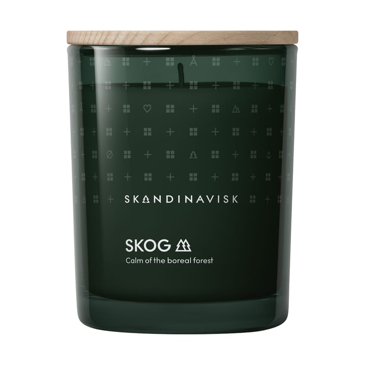 Świeca zapachowa Skog z pokrywą - 200 g - Skandinavisk
