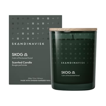 Świeca zapachowa Skog z pokrywą - 200 g - Skandinavisk
