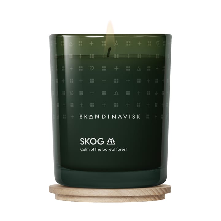 Świeca zapachowa Skog z pokrywą, 200 g Skandinavisk