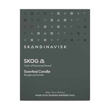 Świeca zapachowa Skog z pokrywą - 200 g - Skandinavisk